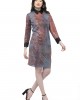 Party wear full sleeve vintage dress