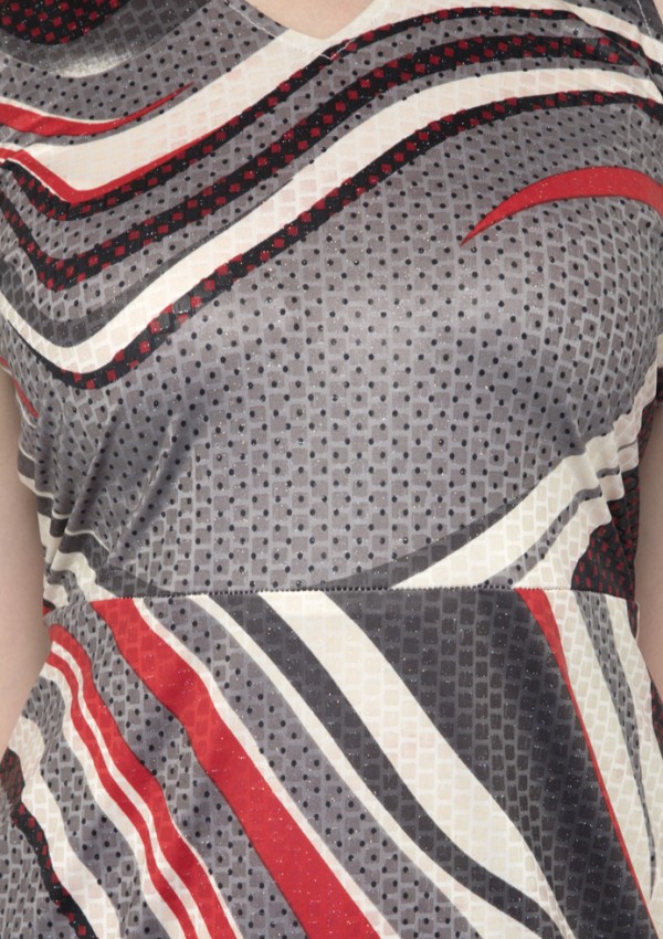 Sleeveless side split dress