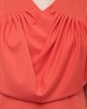 V neck Cowl Skater dress