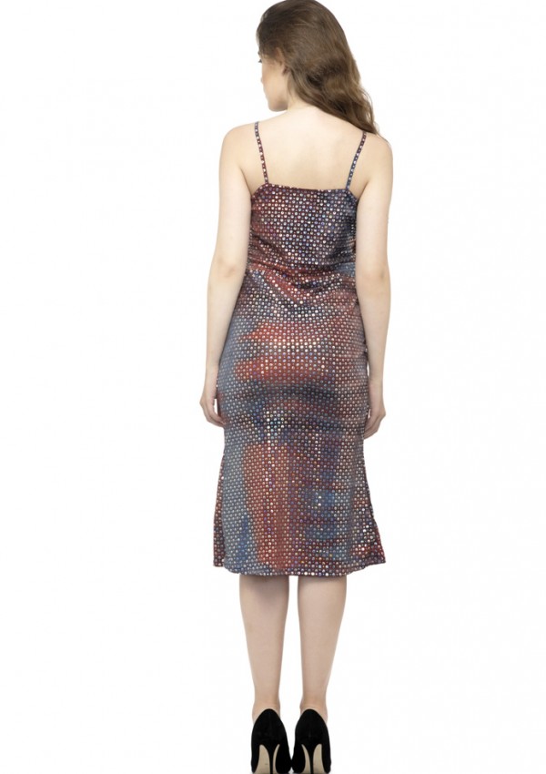 V neck One-piece dress