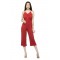 Red Shimmer jumpsuit