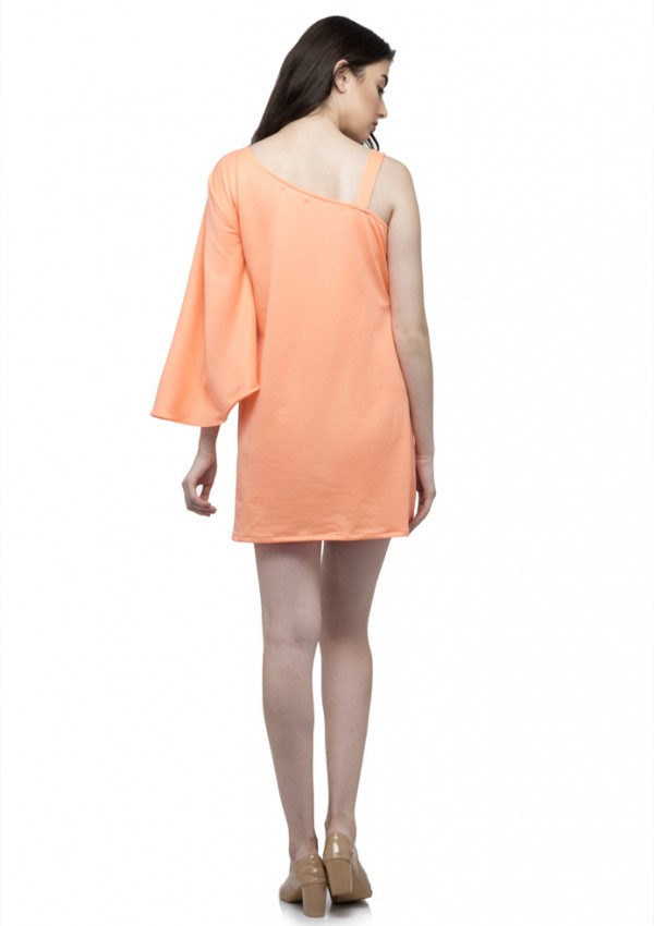 One side full ruffle one side strip 