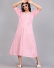 STRIPE BOXPLEAT SHIFT DRESS