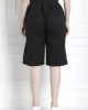 Knee length Bermuda Shorts In Organic Cotton