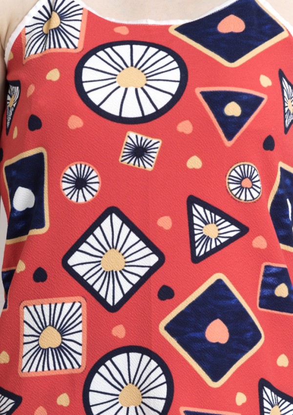 Spaghetti Top & Pajamas In Ditsy Print