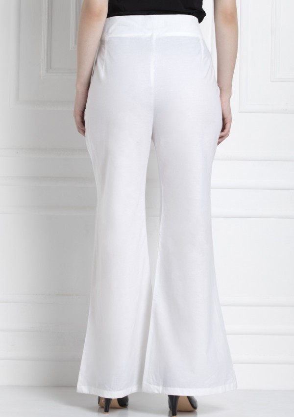 Wide Leg Pants in 100% Cotton