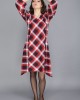 TARTAN JACKET DRESS