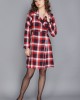 TARTAN JACKET DRESS