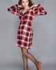 TARTAN JACKET DRESS