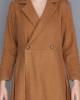 WOOLLEN CAMEL COAT DRESS