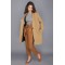 CAMEL WOOLLEN COAT