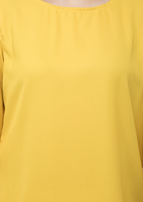 Long Bell Sleeves yellow top