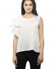 White sleeveless cami top