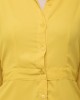 Waist belted long yellow kurti