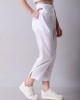 Tapered White Pants Tapered White Pants