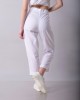 Tapered White Pants Tapered White Pants