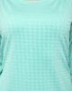 Vintage quarter sleeves midi dress