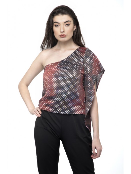 One Shoulder Stylish Party Top
