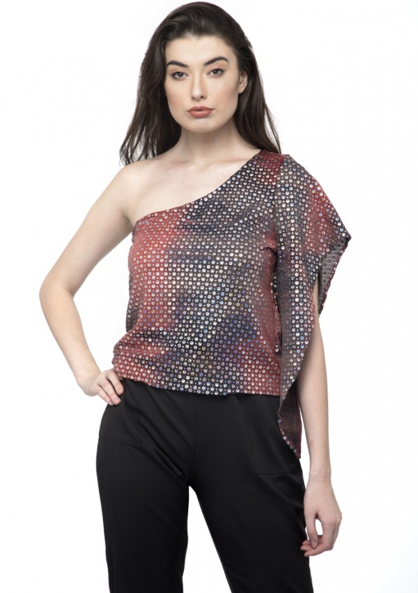 One Shoulder Stylish Party Top