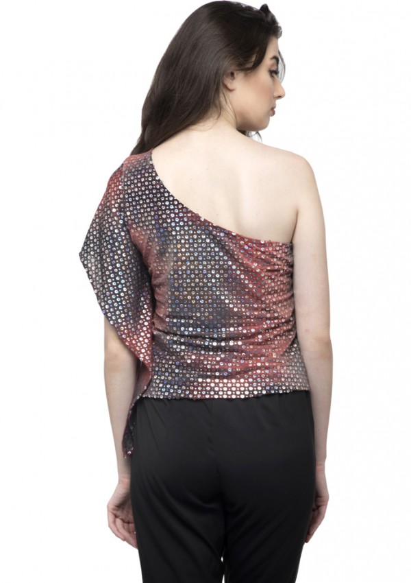 One Shoulder Stylish Party Top