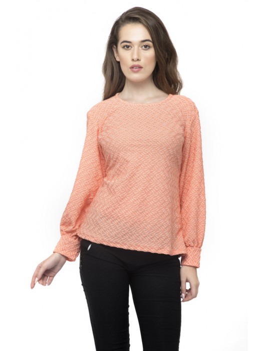 Full Embroidery Full Sleeve Top