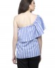 One Shoulder Ruffle Top
