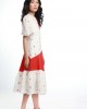 HANDWOVEN COTTON POLKA DOT DRESS
