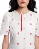 HANDWOVEN COTTON POLKA DOT DRESS