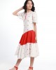 HANDWOVEN COTTON POLKA DOT DRESS