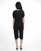 ELASTICATED WAIST COTTON PLAYSUIT