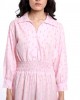TIERED PANEL DRESS WITH ELASTICATED WAIST